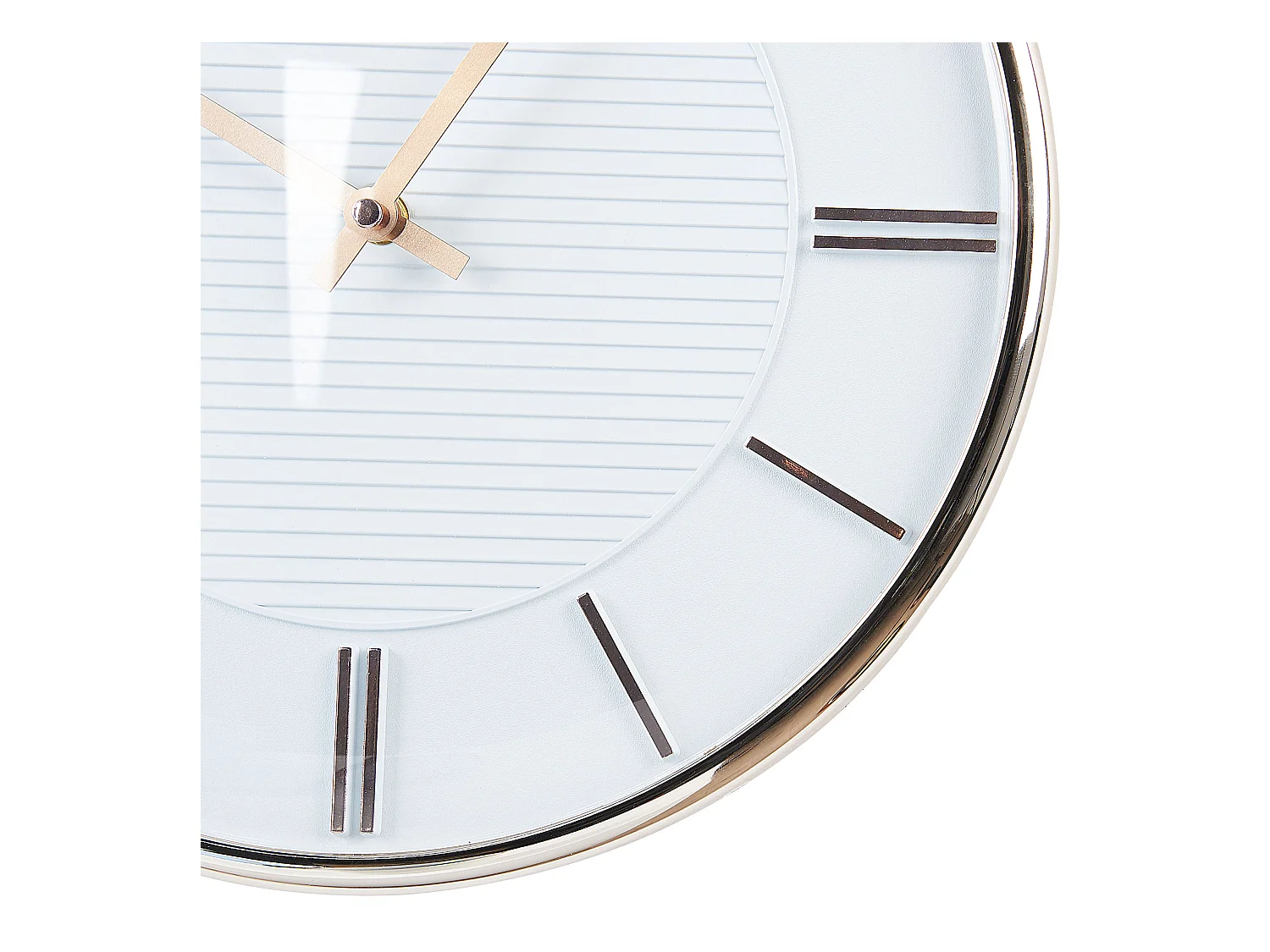 Wandklok DAROCA 34 cm Wit