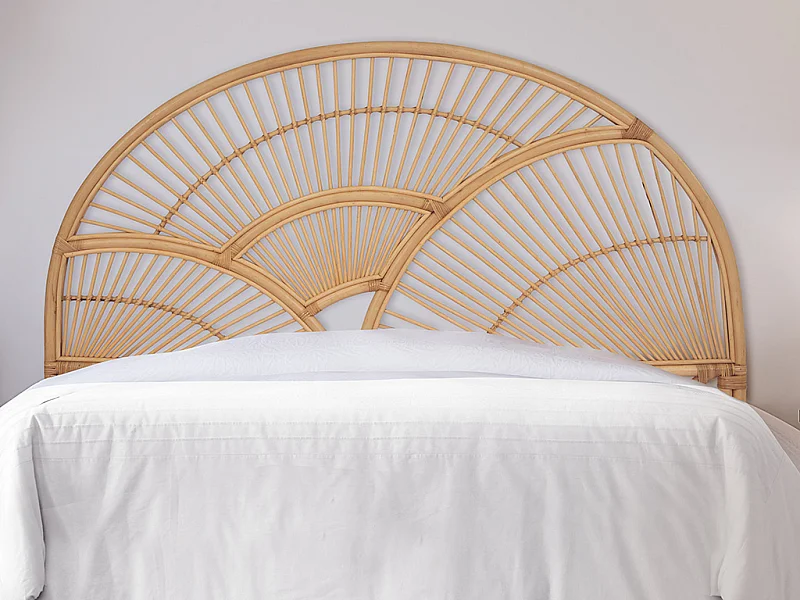 Tête de lit 160 cm - Rotin - Naturel - EFELA