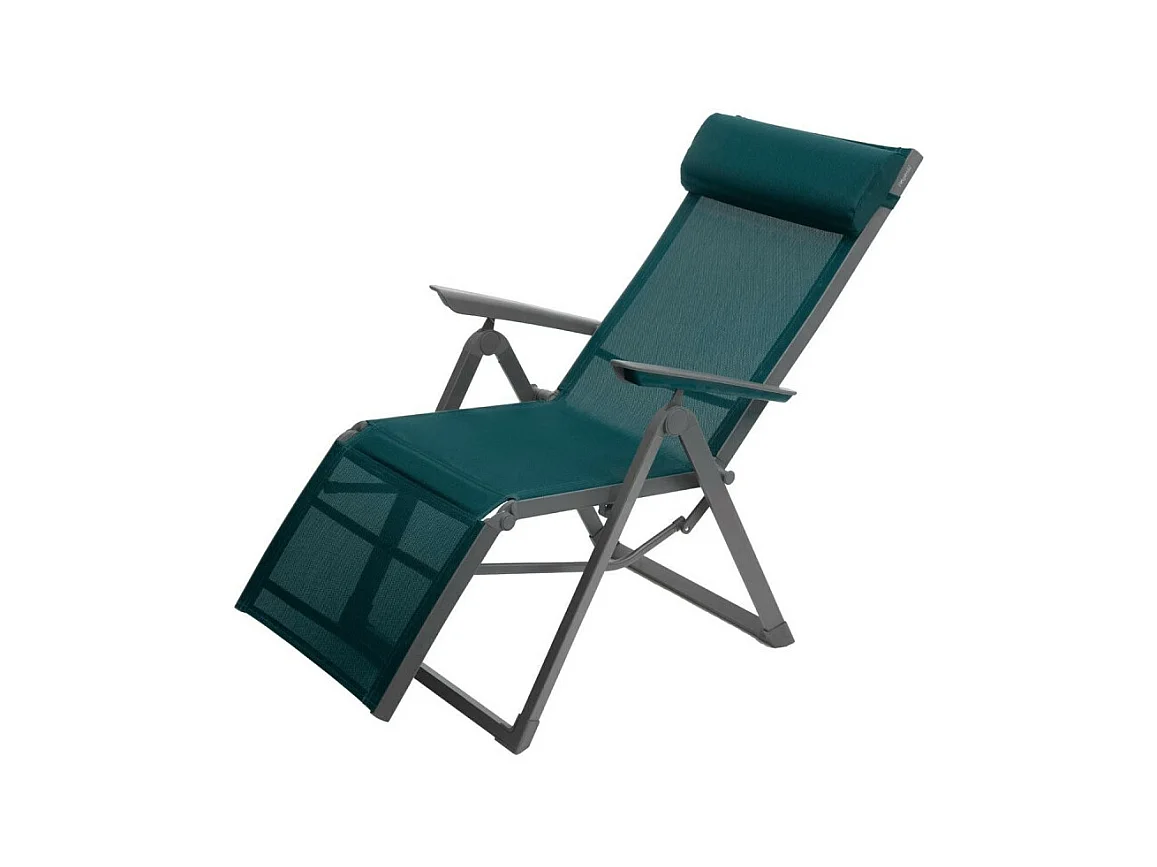 Chaise longue Decima Hespéride bleu canard/graphite