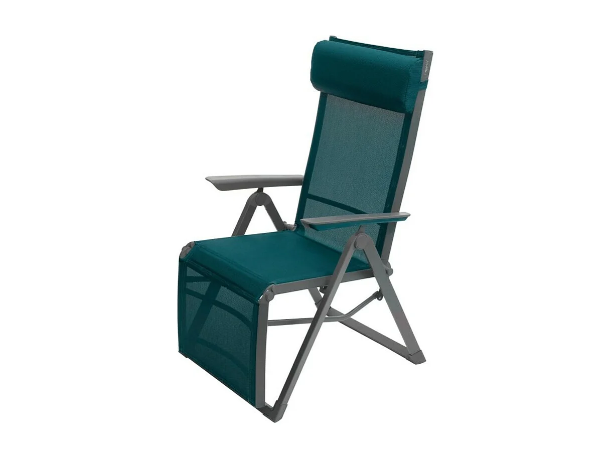 Chaise longue Decima Hespéride bleu canard/graphite