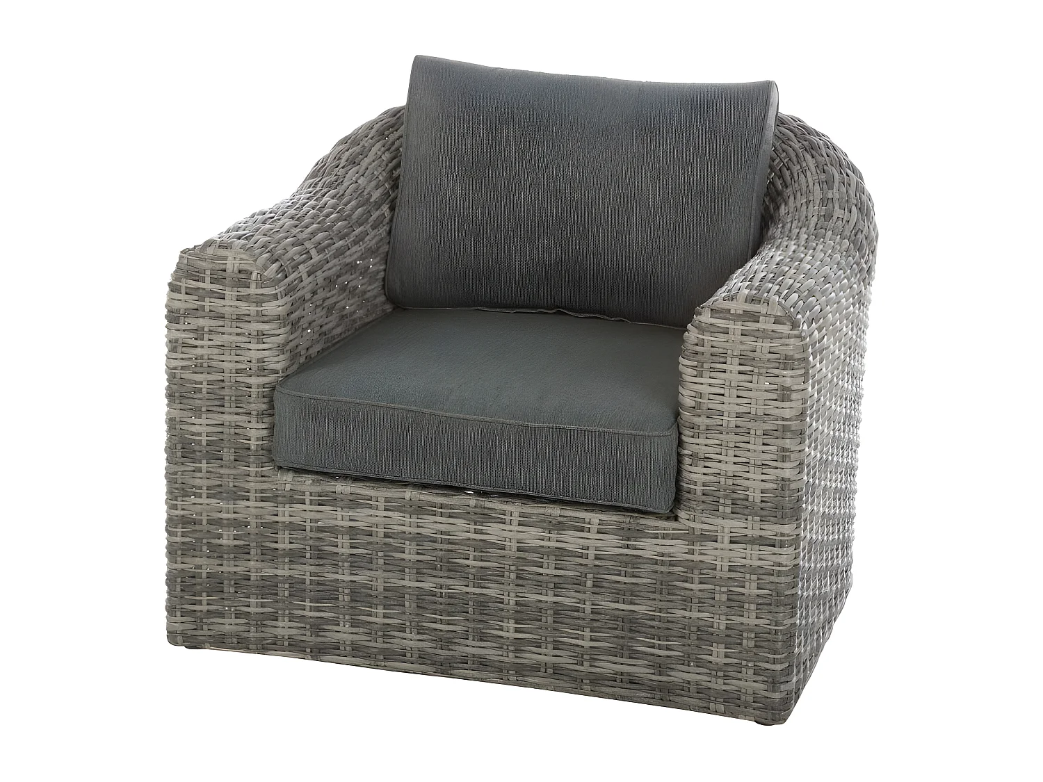 Fauteuil détente Moorea Hespéride terre ombre