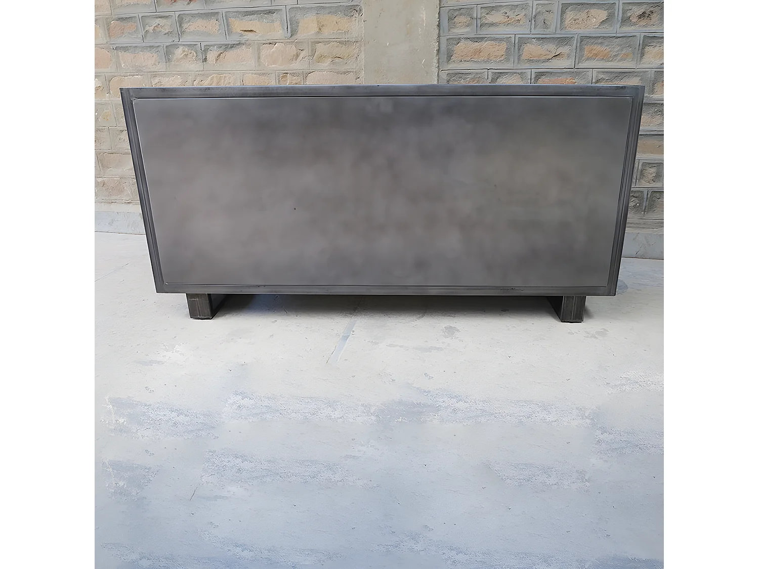 Buffet métal et bois Jodhpur 4 portes