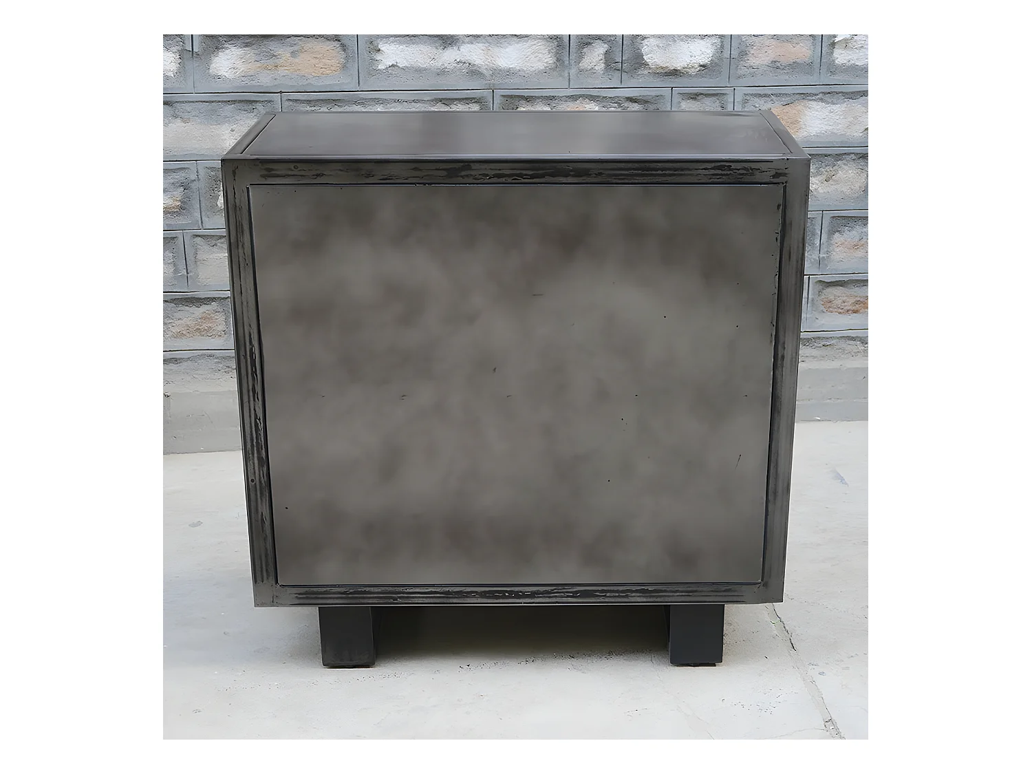 Buffet métal et bois Jodhpur 2 portes