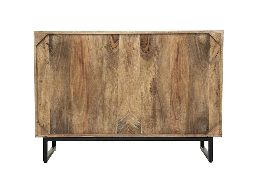 Buffet 3 Portes & 4 Tiroirs "Ajay" 115cm Naturel