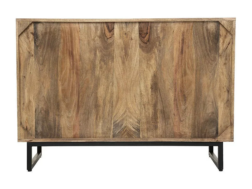 Buffet 3 Portes & 4 Tiroirs "Ajay" 115cm Naturel