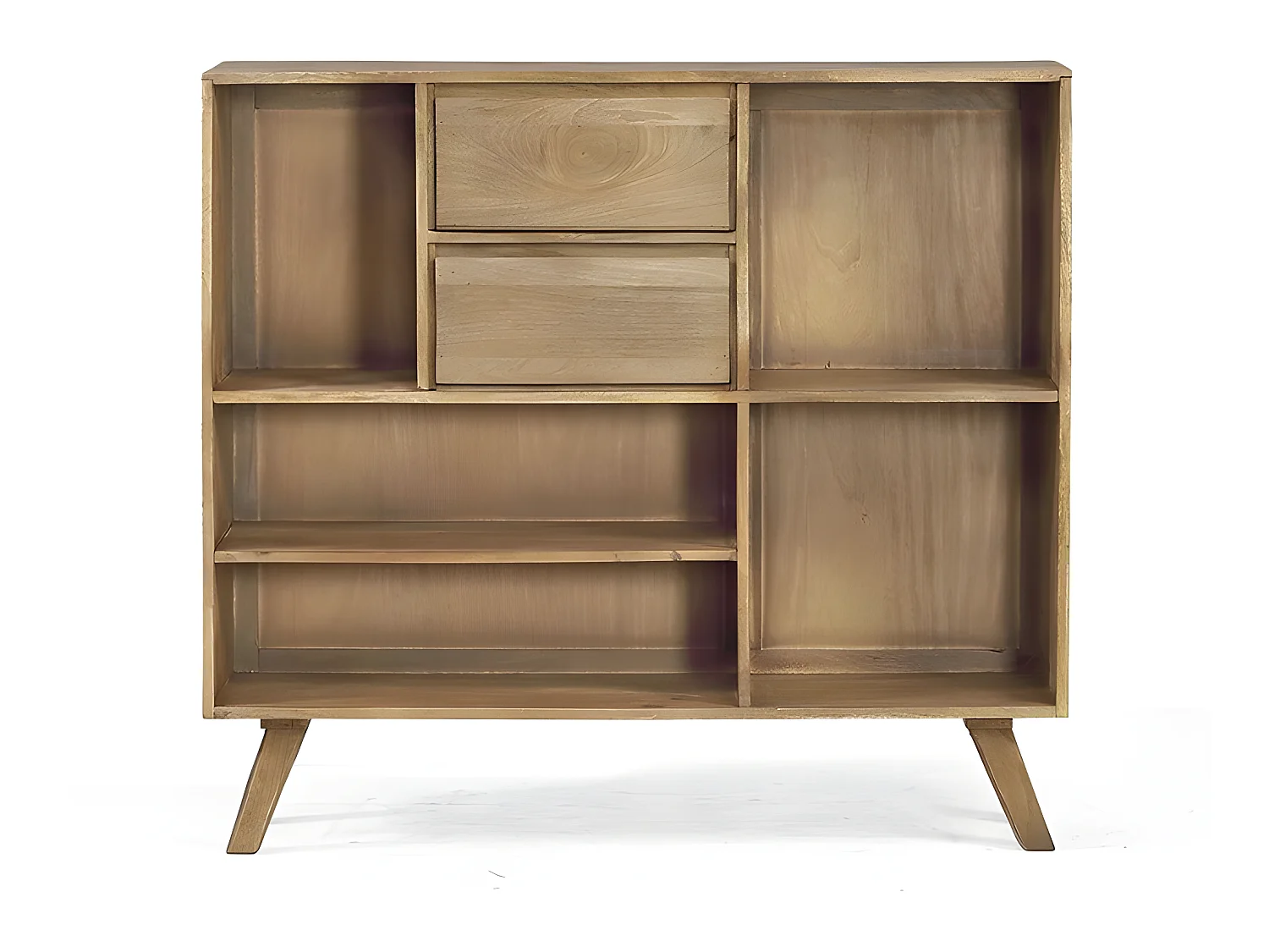 Buffet en bois 2 tiroirs 5 niches Classic