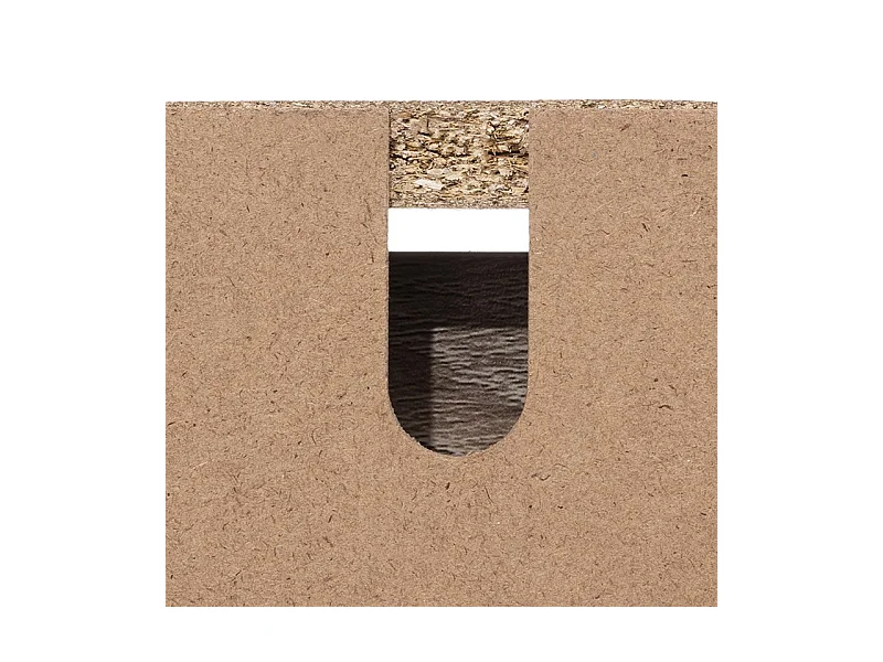 Caisson de Bureau "6 Tiroirs" 100cm Naturel