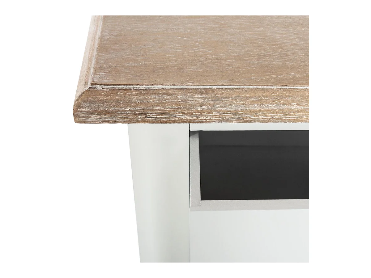 Chiffonnier 5 Tiroirs "Chrysa" 113cm Naturel