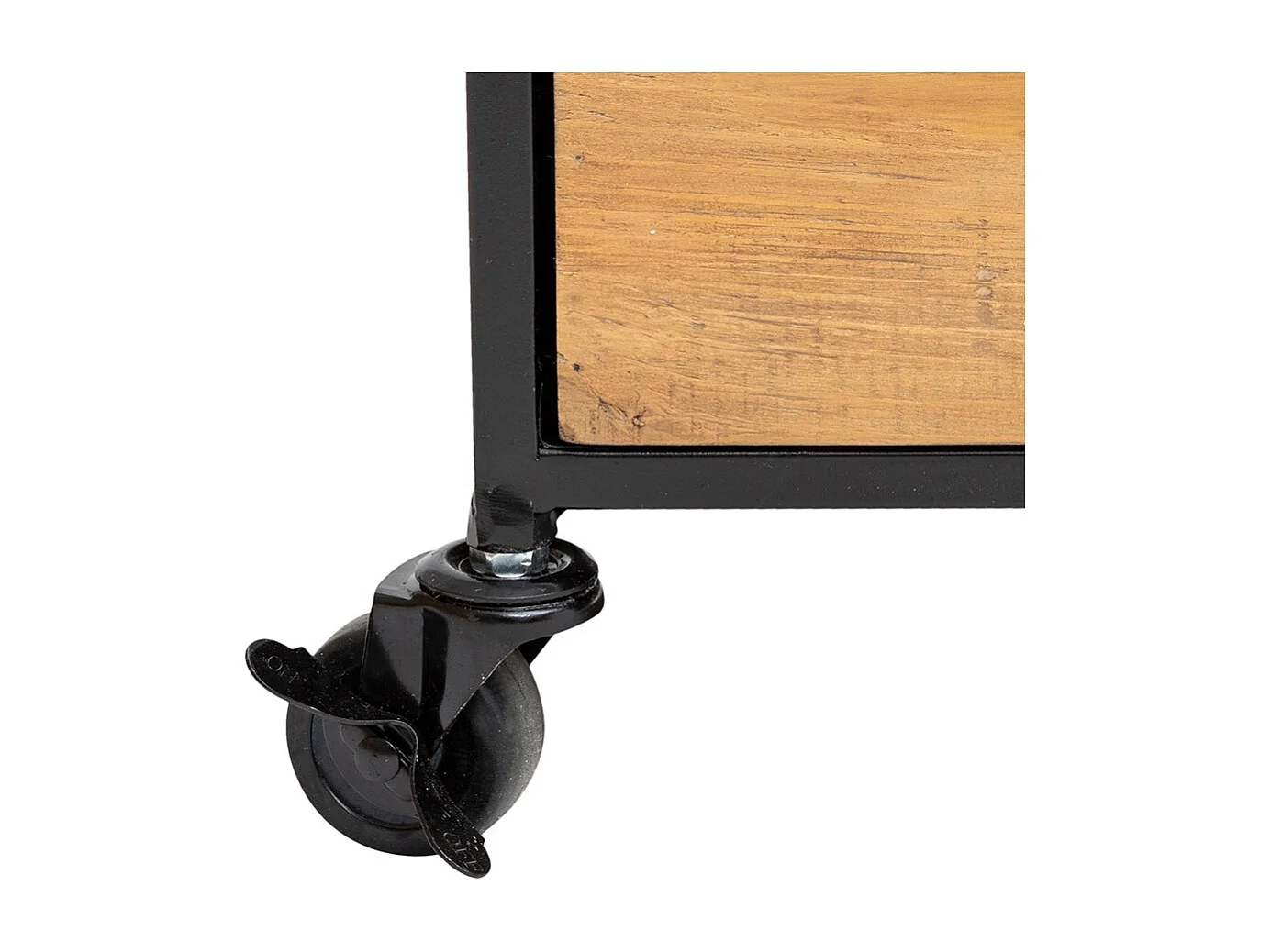 Chiffonnier Design 5 Tiroirs "Baris" 87cm Noir