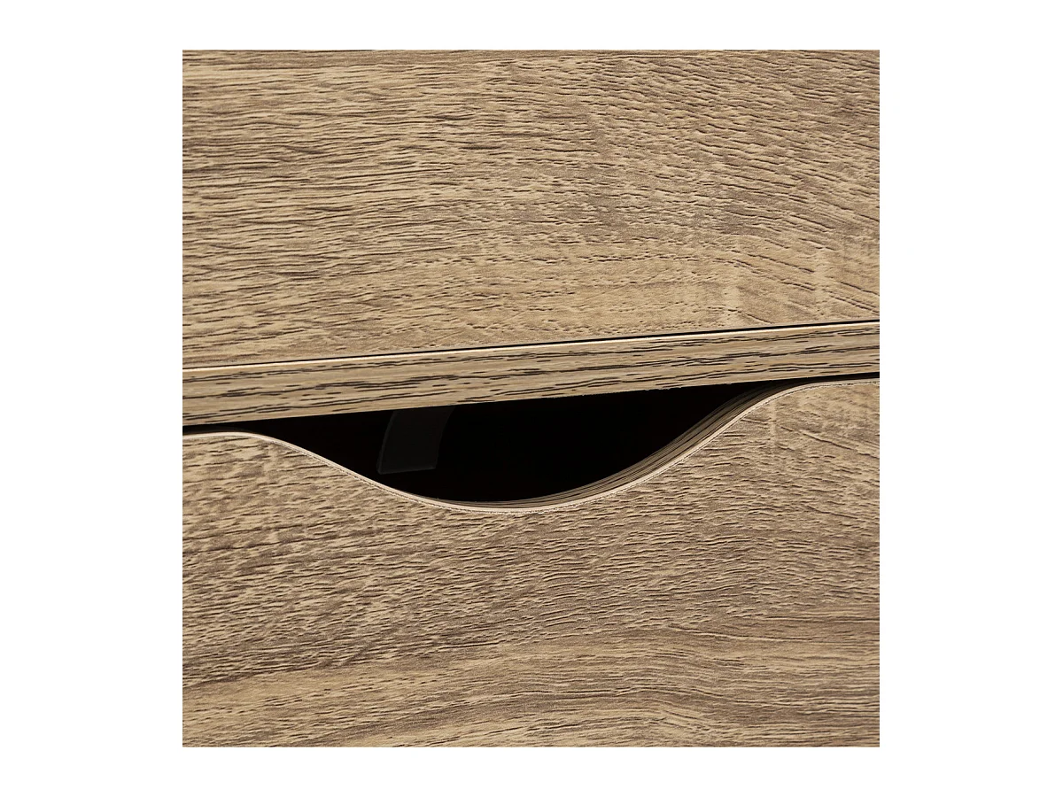 Tour de Rangement "3 Tiroirs" 80cm Naturel