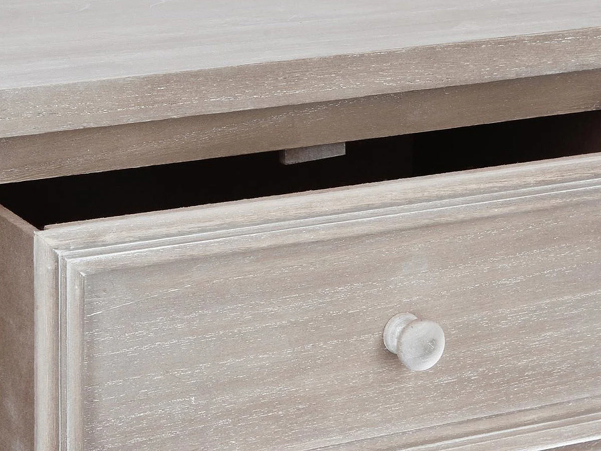 Chiffonnier 6 Tiroirs "Charme" 113cm Naturel