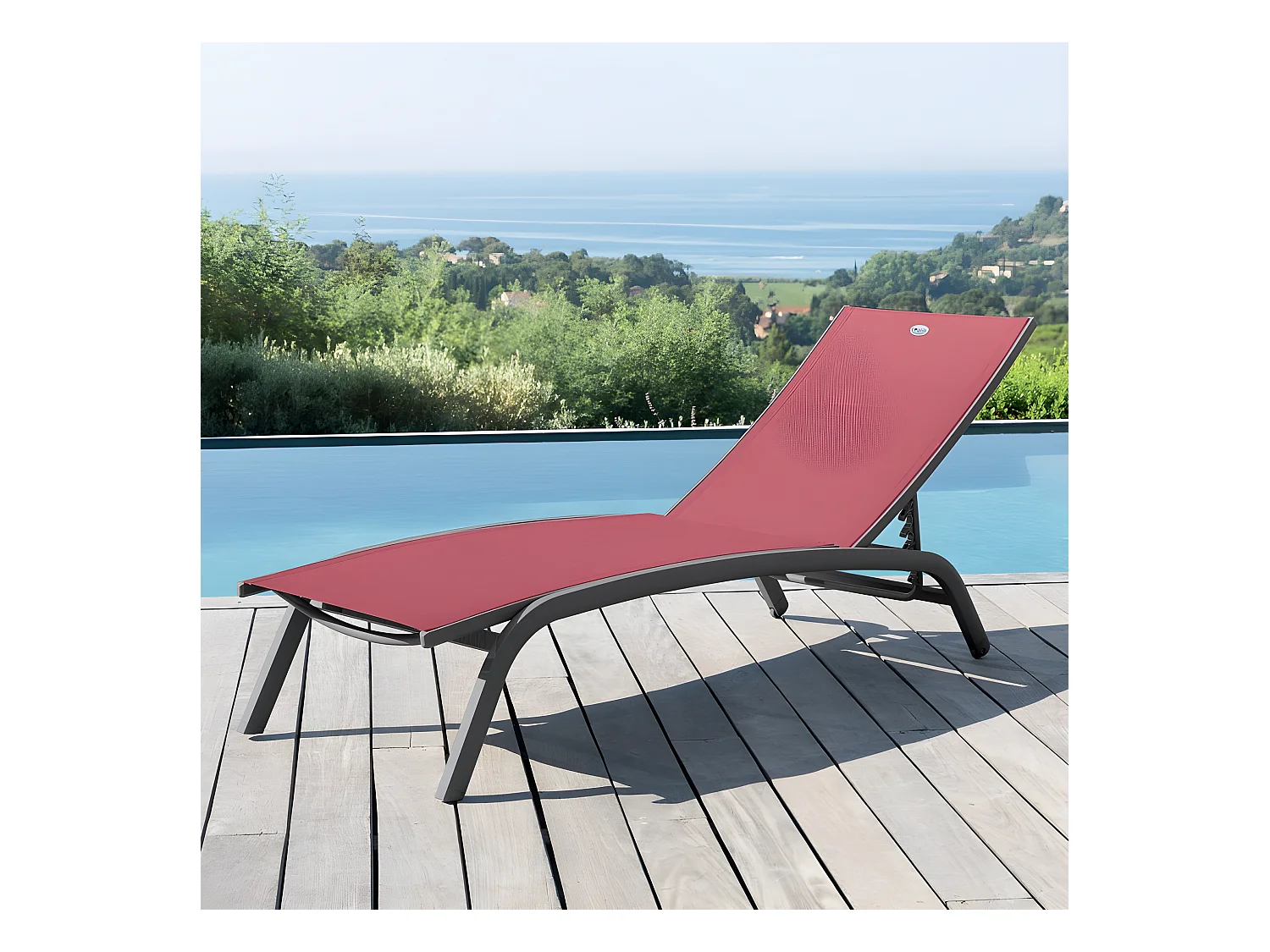 Transat Bonao grenade/graphite Hespéride