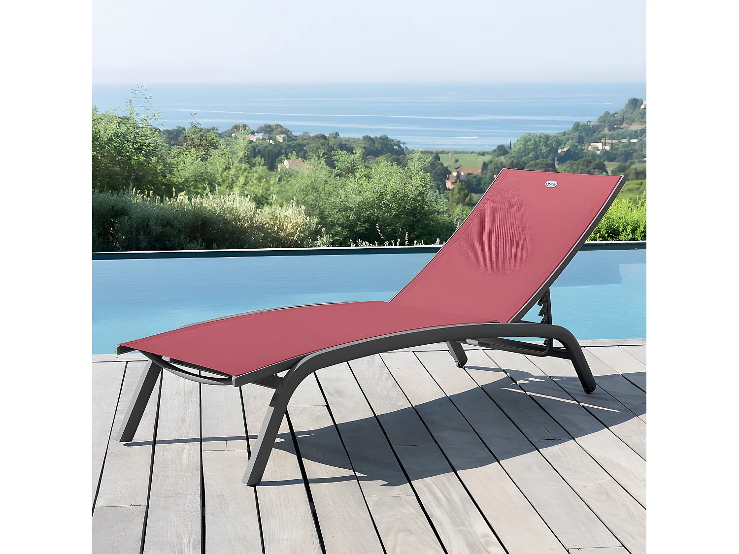 Transat Bonao grenade/graphite Hespéride