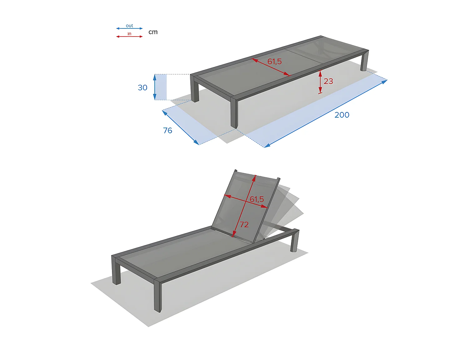 Transat Evasion anthracite/graphite Hespéride