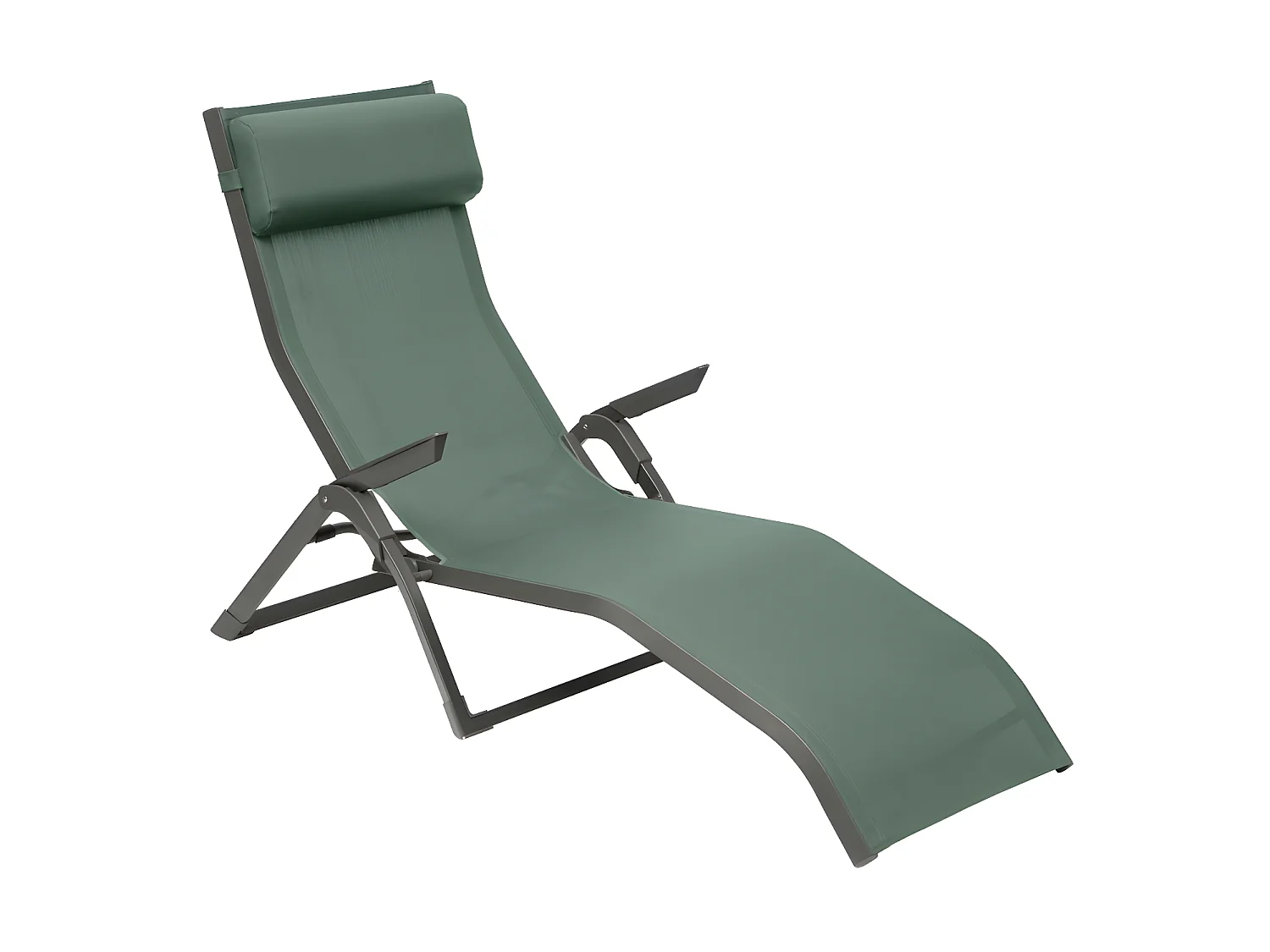 Transat 2 positions olive / graphite Decima Hespéride