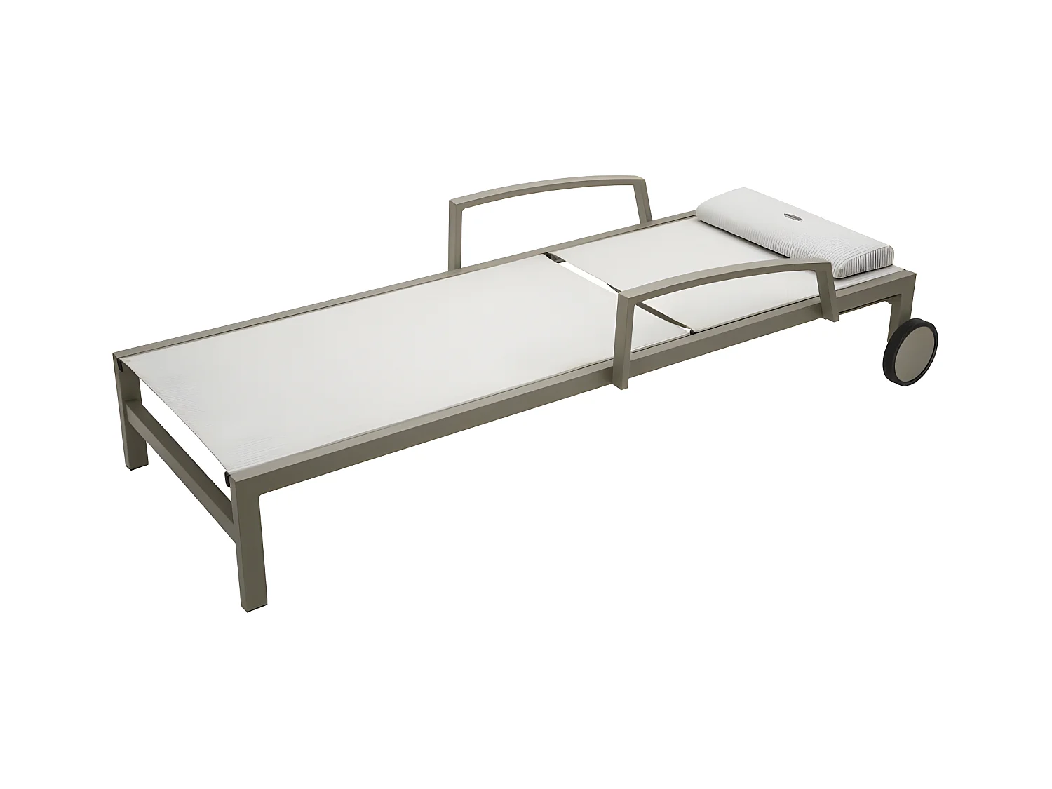 Transat Ocala inclinable noisette/tonka Hespéride