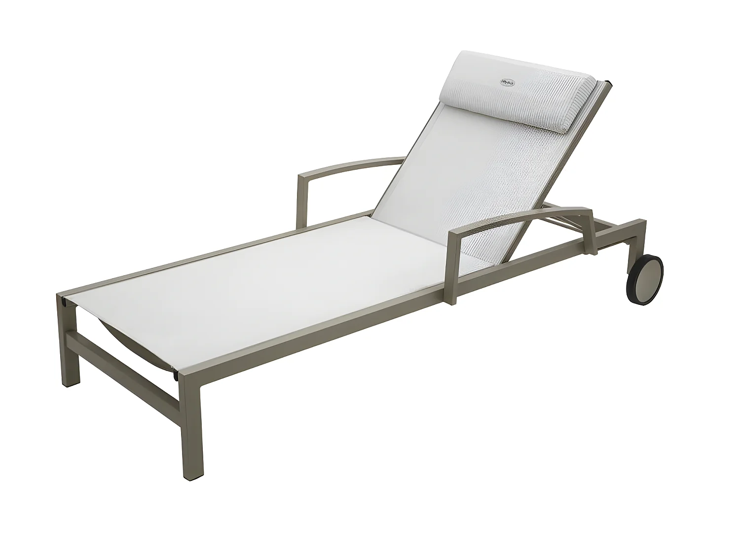 Transat Ocala inclinable noisette/tonka Hespéride