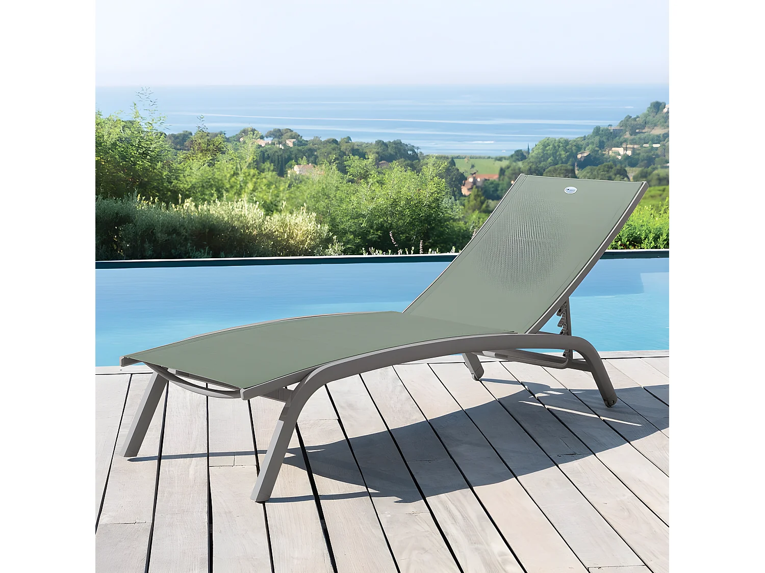 Transat Bonao vert olive/graphite Hespéride