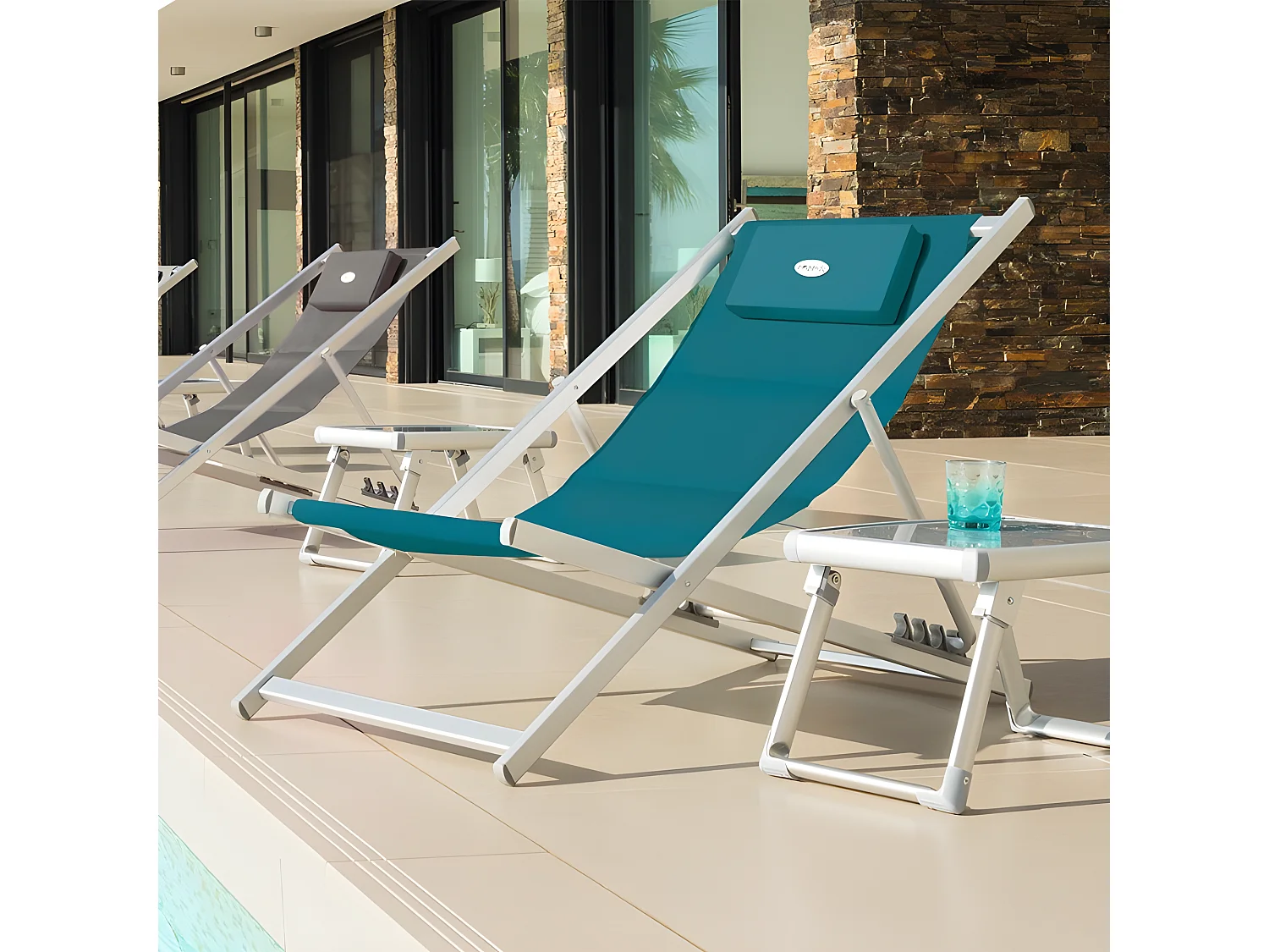 Chilienne Honolulu bleu canard Hespéride