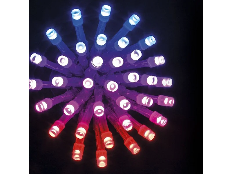 Guirlande contrôle à distance 500 LED 50 mètres variation de couleurs