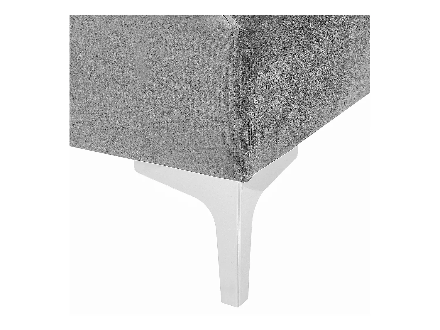 Sesselmodul EVJA Samtstoff Grau