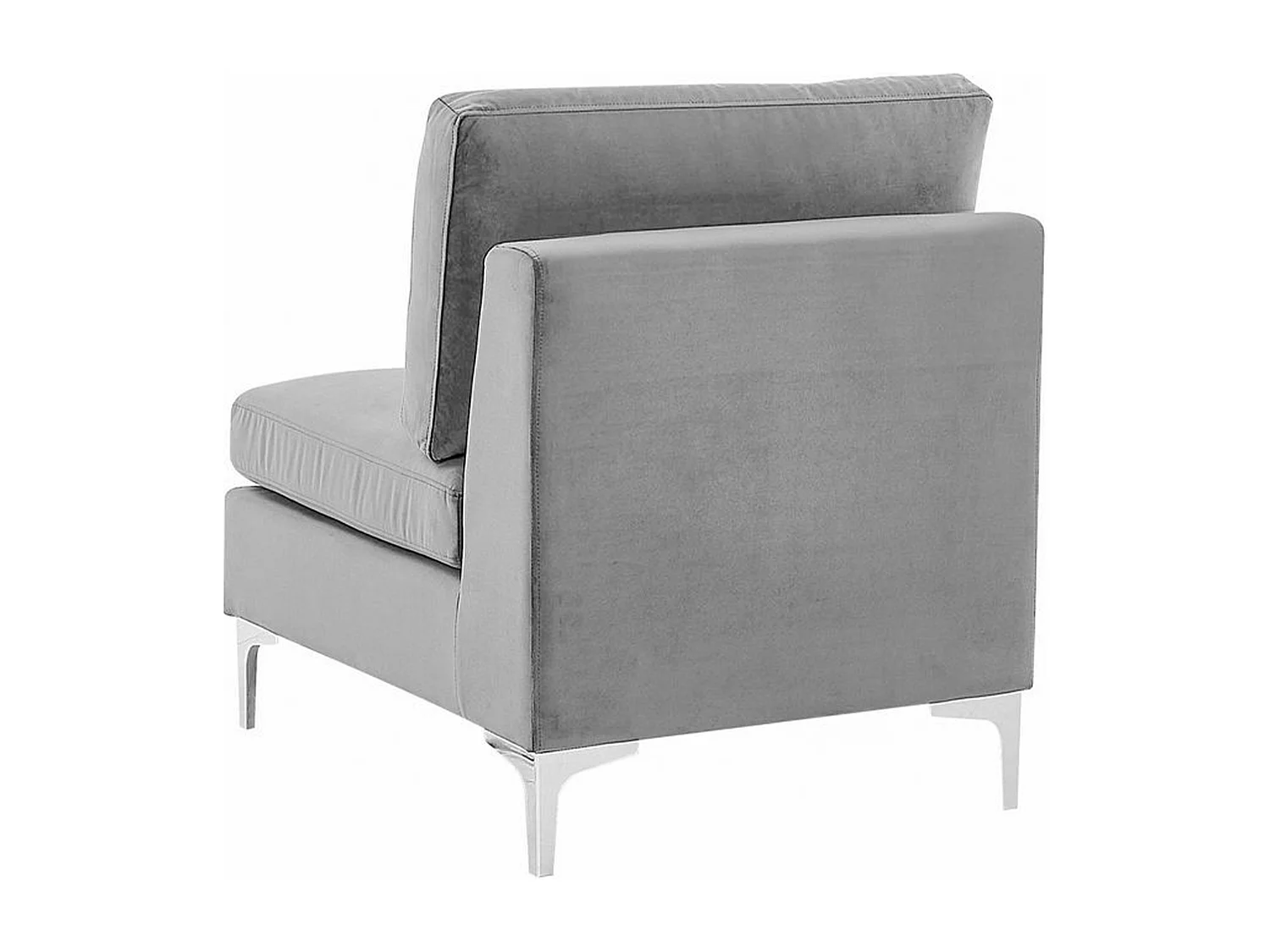 Module fauteuil EVJA Velours Gris