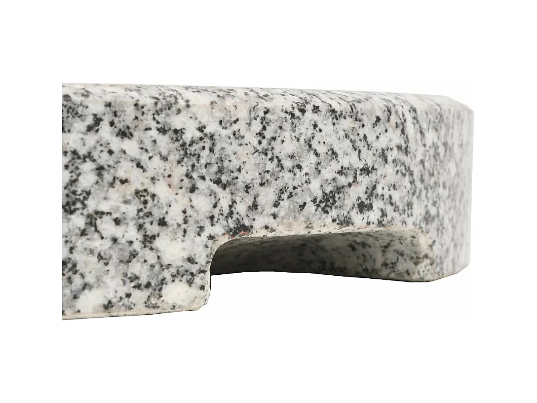 Base base granito base parasol redondo tubo acero inoxidable 22 kg 2202092