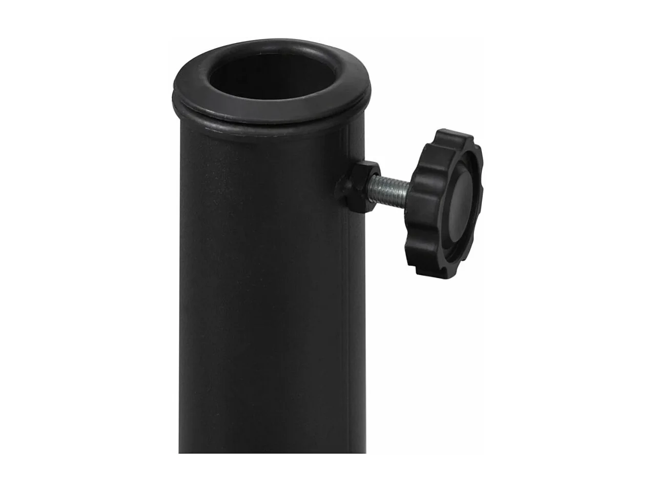 Pied socle base de résine noire 45.5 x 45.5 x 34 cm 2202080