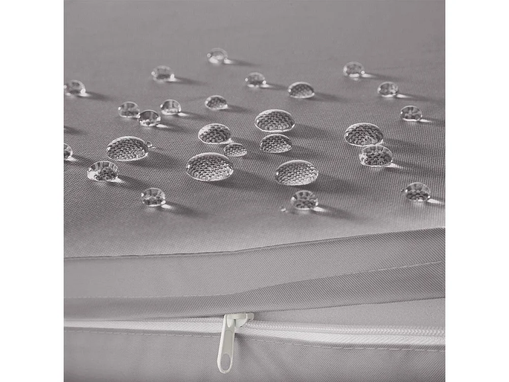 Bain de soleil transat grise 172 x 172 x 132 cm 2208062