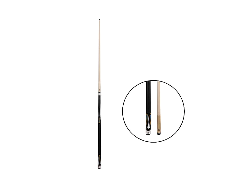 Queue de Billard "Bouleau IV" 145cm Naturel & Noir