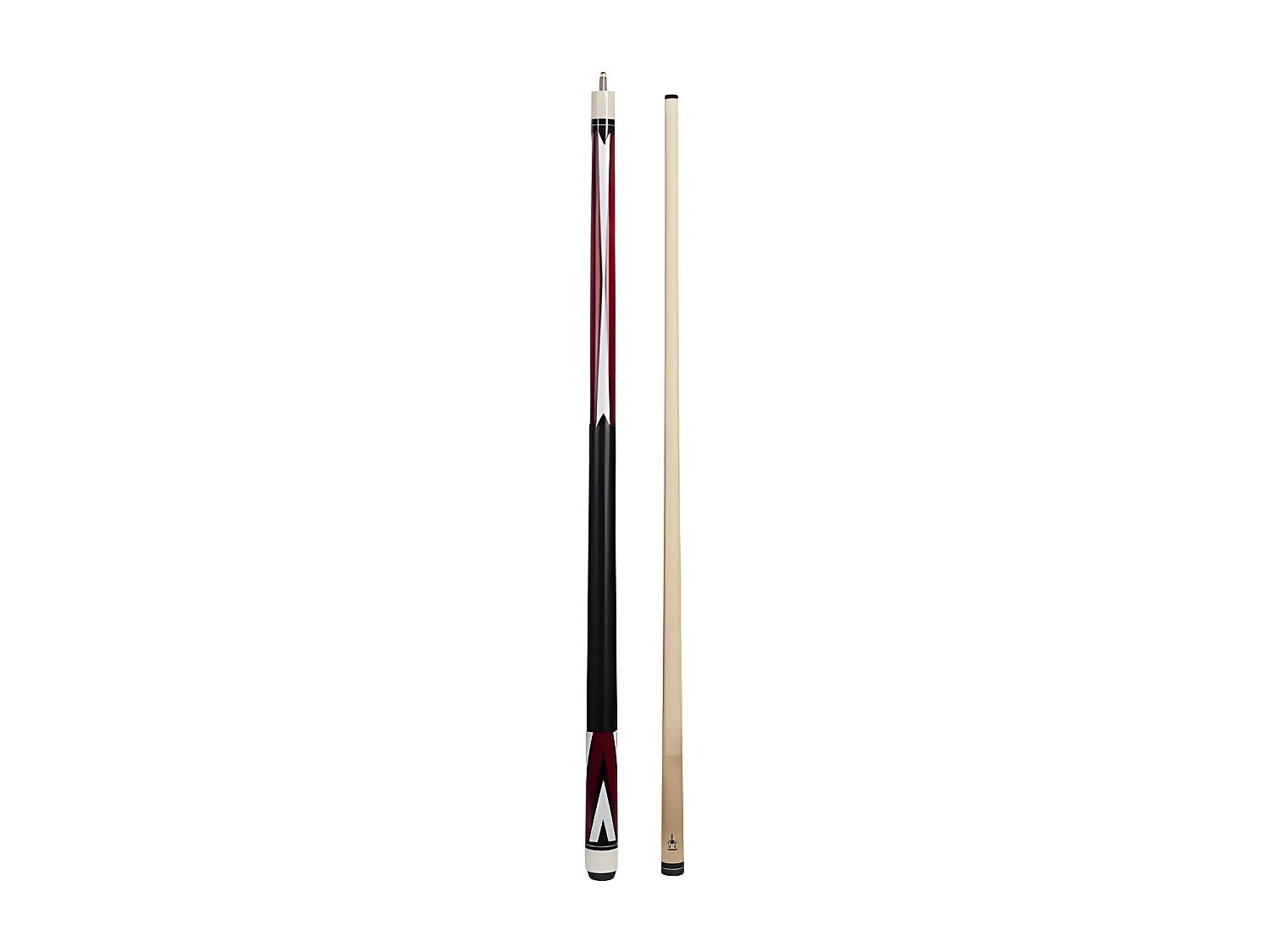 Queue de Billard "Bouleau V" 145cm Naturel & Noir