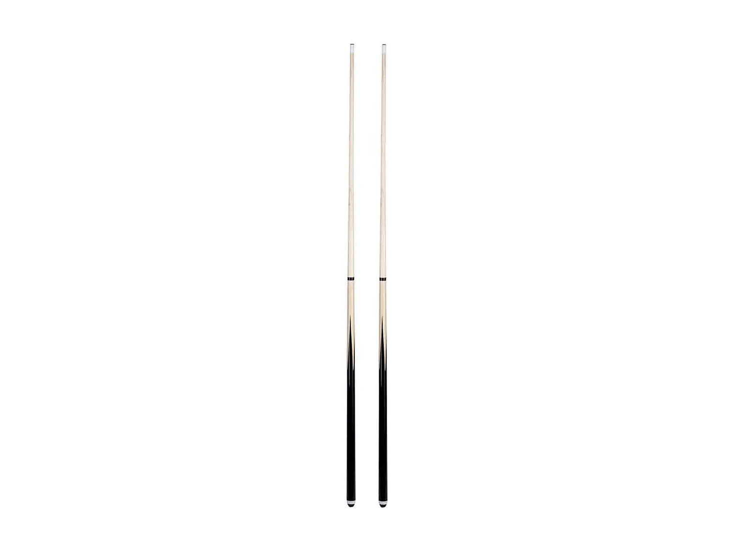 Lot de 2 Queues de Billard "Ramin" 145cm Naturel