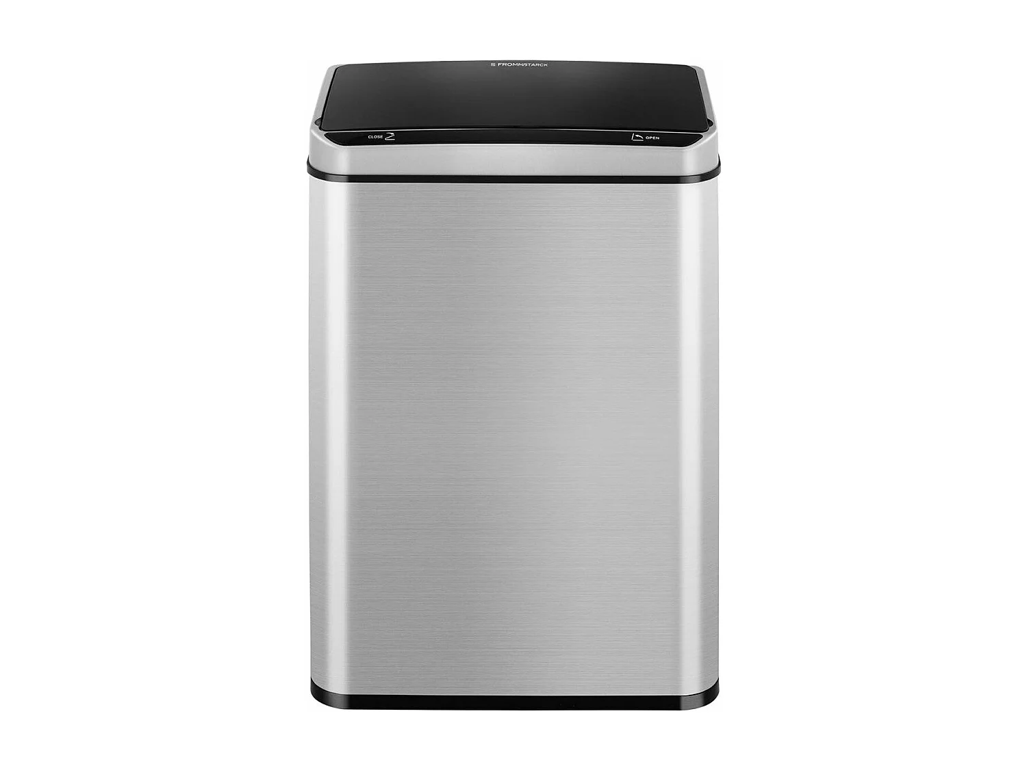 Poubelle automatique cuisine 60 argenté 40.5 x 27.5 x 66.5 cm 14_0003108