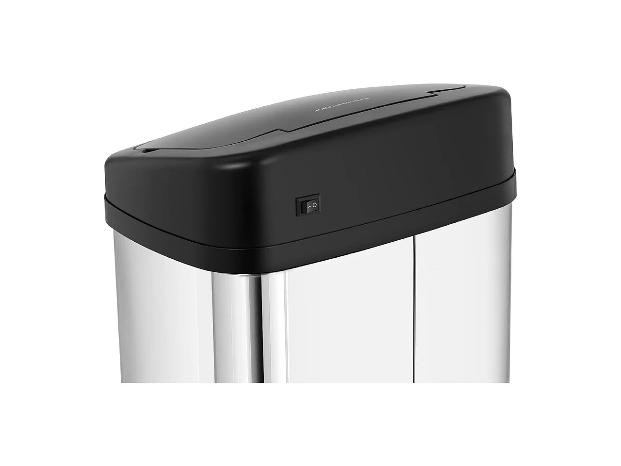 Pattumiera automatica da cucina 50 litri rettangolare in acciaio inox 14_0003106