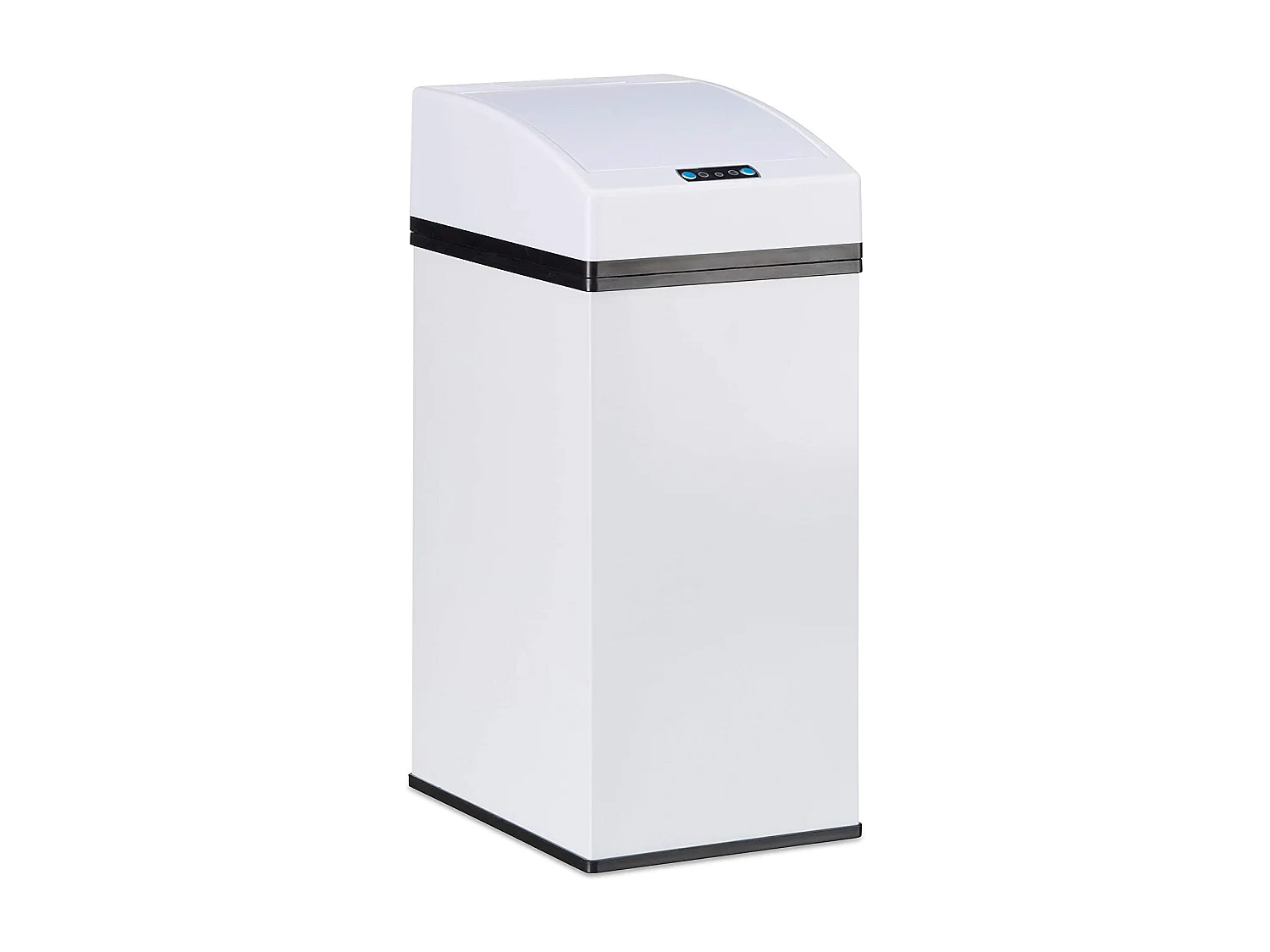 Cubo de basura automático cocina diseño sensor tapa cubo interior 7 litros blanco 13_0002322