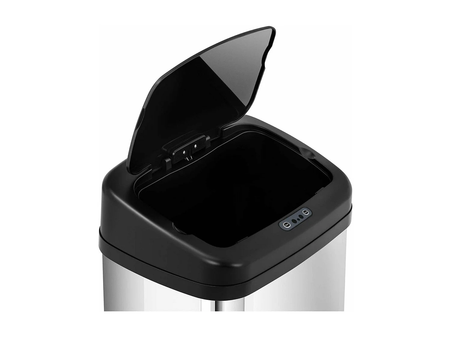 Papelera de cocina automática 40 litros rectangular acero inoxidable 14_0003094