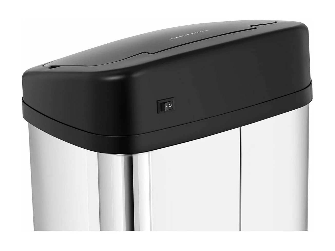 Poubelle automatique cuisine 40 argenté 32 x 24 x 61 cm 14_0003094