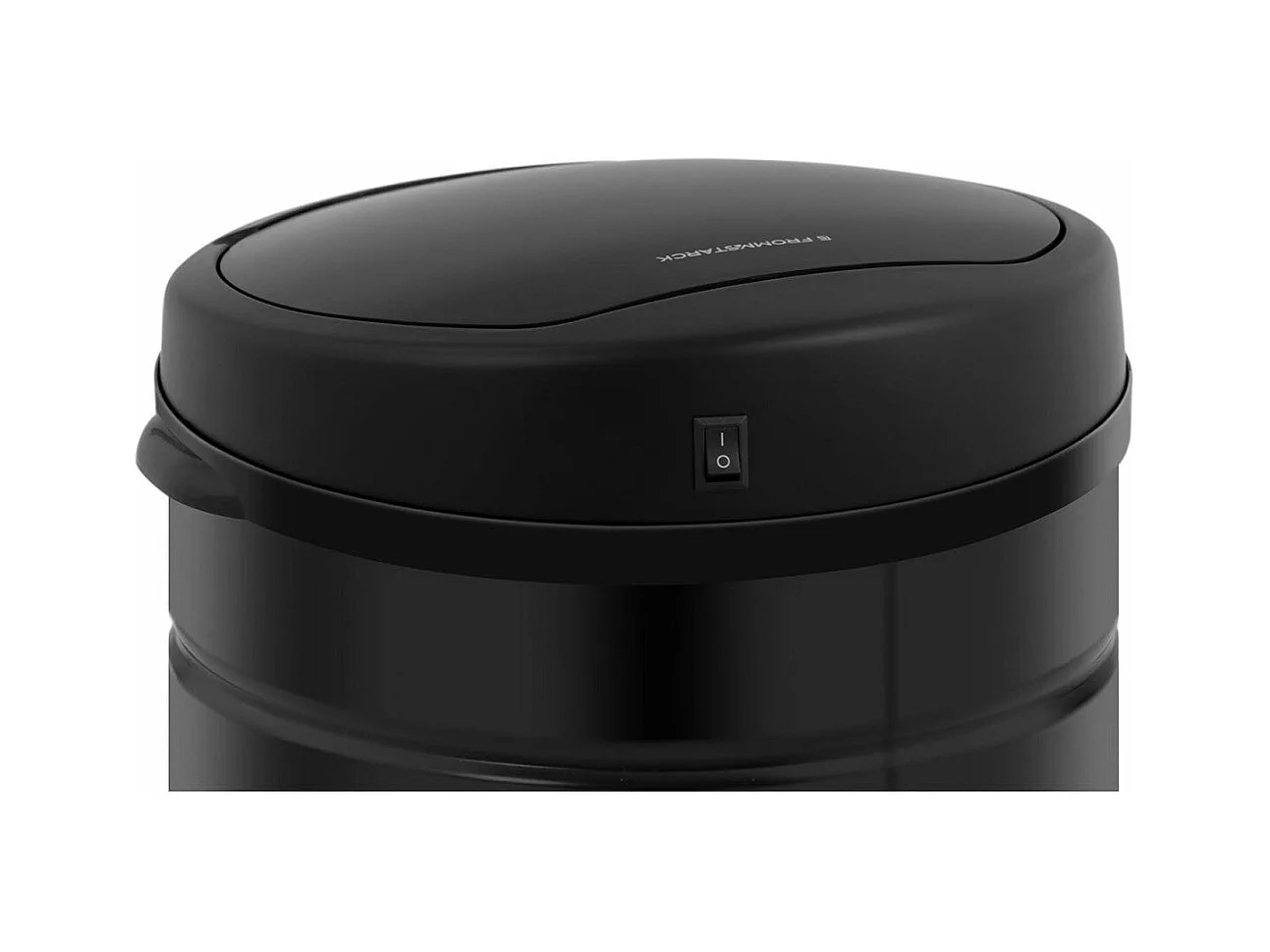 Papelera de cocina automática de 50 litros con contenedor interior de acero al carbono negro 14_0003100