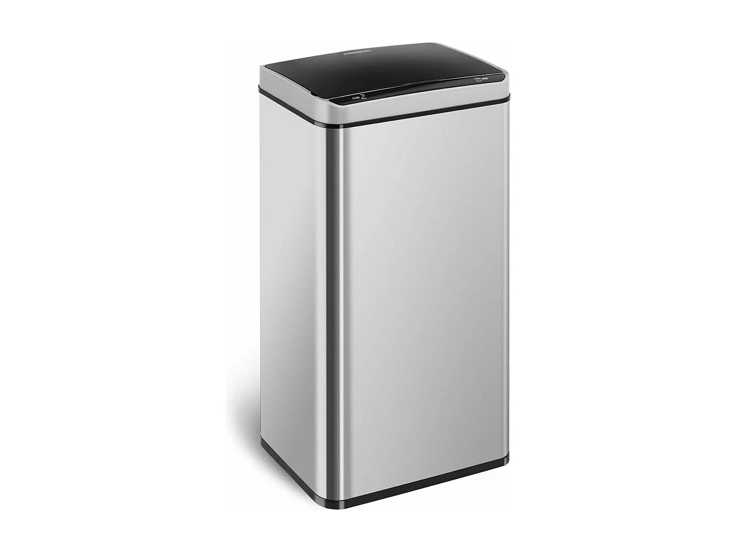 Poubelle automatique cuisine double argenté 40 x 27 x 70 cm 14_0003109