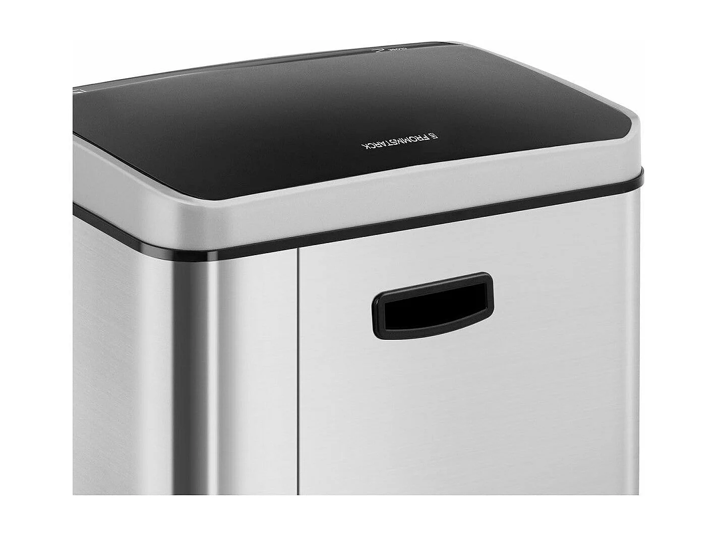 Poubelle automatique cuisine double argenté 40 x 27 x 70 cm 14_0003109