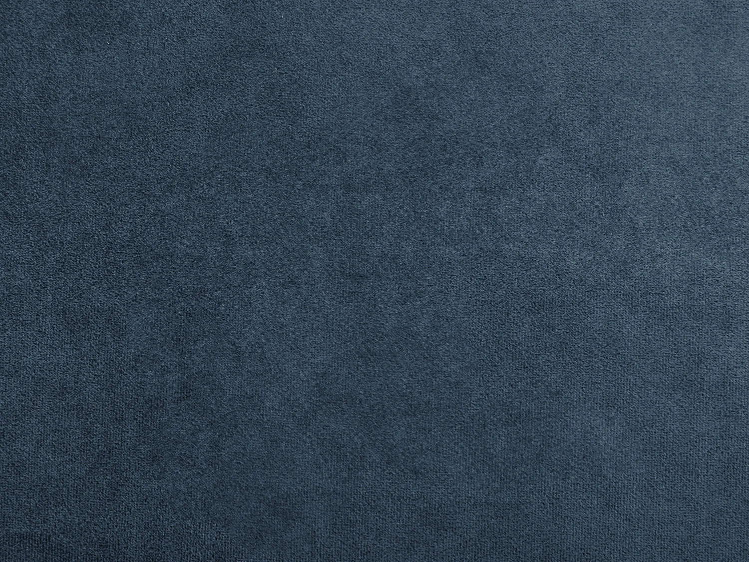 Canapé d'angle gauche convertible en velours bleu nuit SAMARA de Pascal Morabito