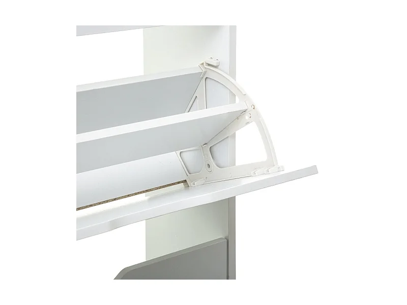 Zapatero Olaya 5 Five 3 puertas blanco 115x60x24 cm