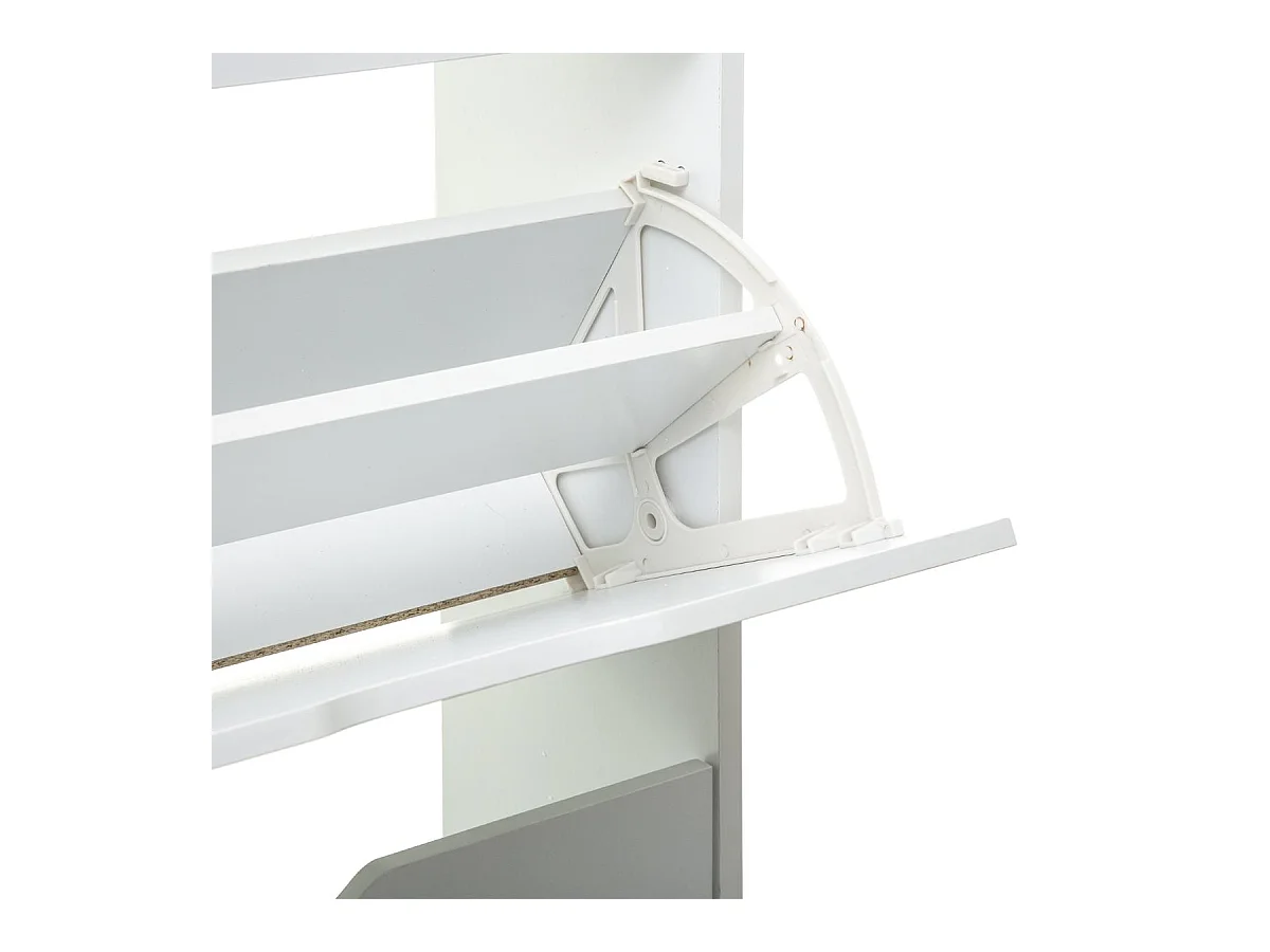 Zapatero Olaya 5 Five 3 puertas blanco 115x60x24 cm