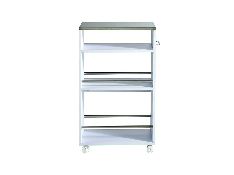 Carrinho de Cozinha AMBIHOME DURAN - Branco