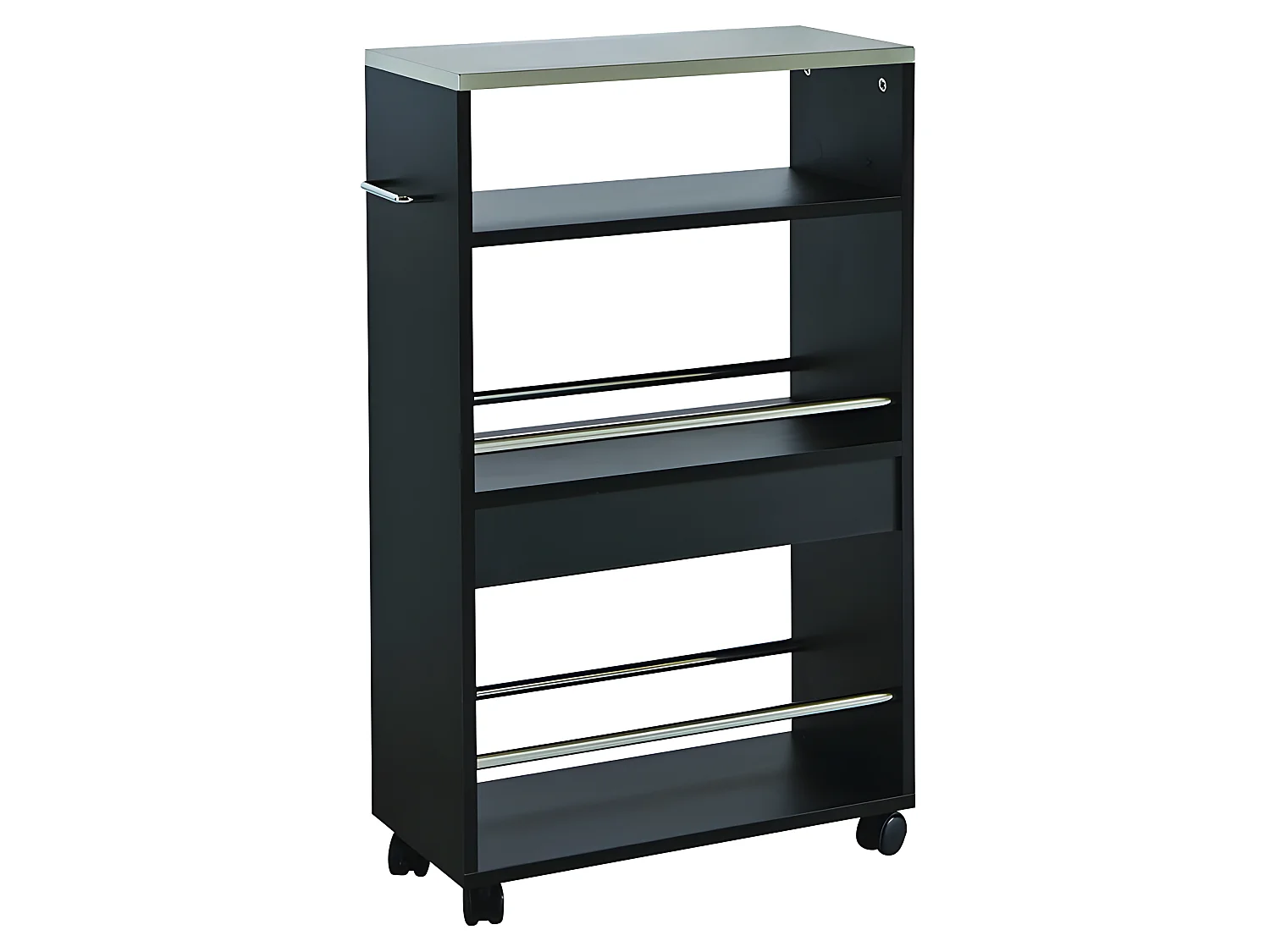 Carrinho de Cozinha AMBIHOME DURAN - Preto