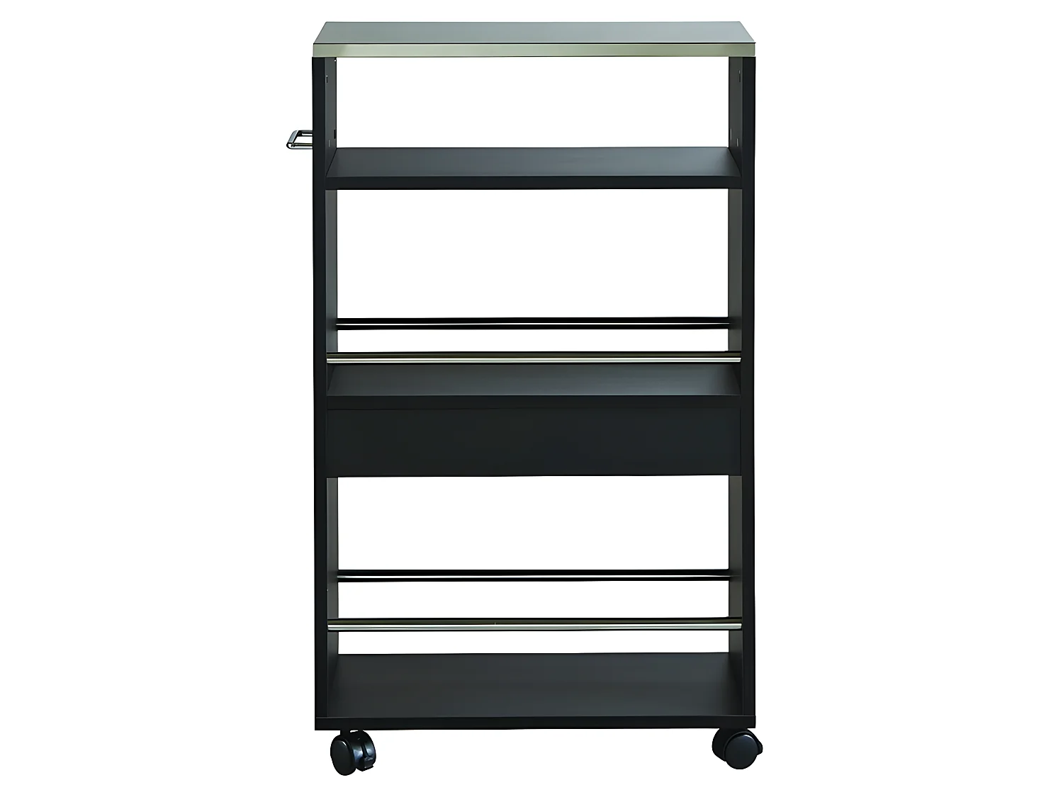 Carrinho de Cozinha AMBIHOME DURAN - Preto