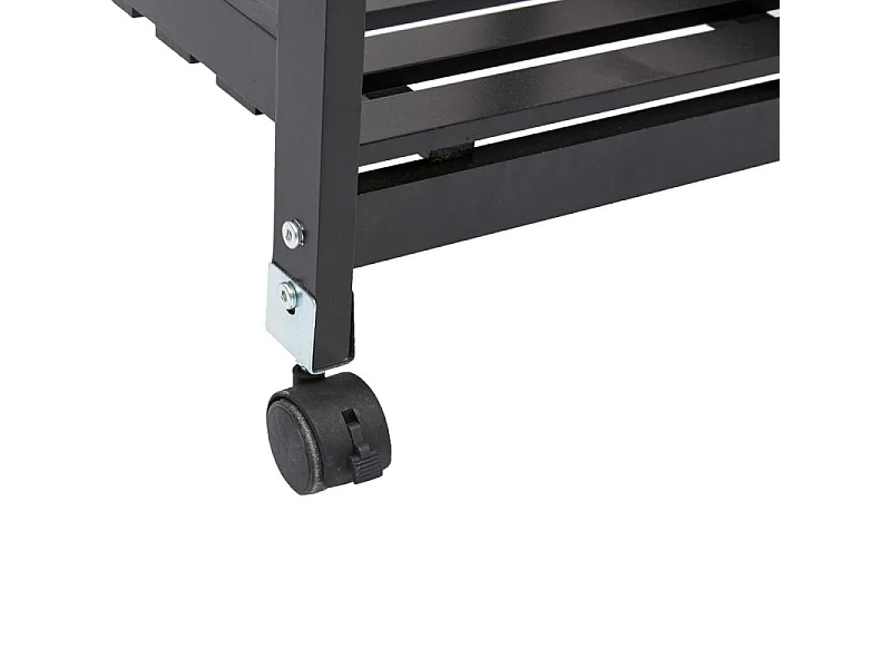 Desserte de Cuisine "Gustaf" 81cm Noir