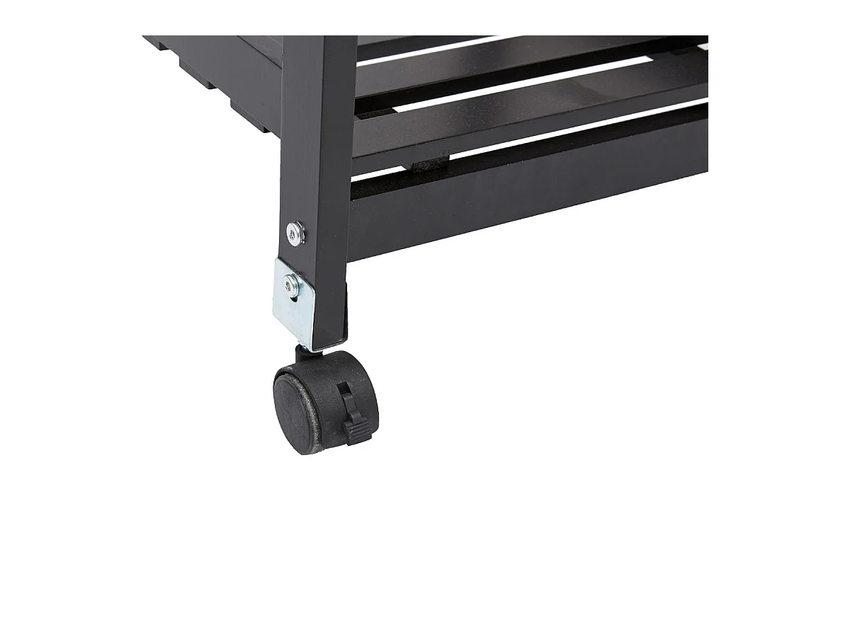 Desserte de Cuisine "Gustaf" 81cm Noir