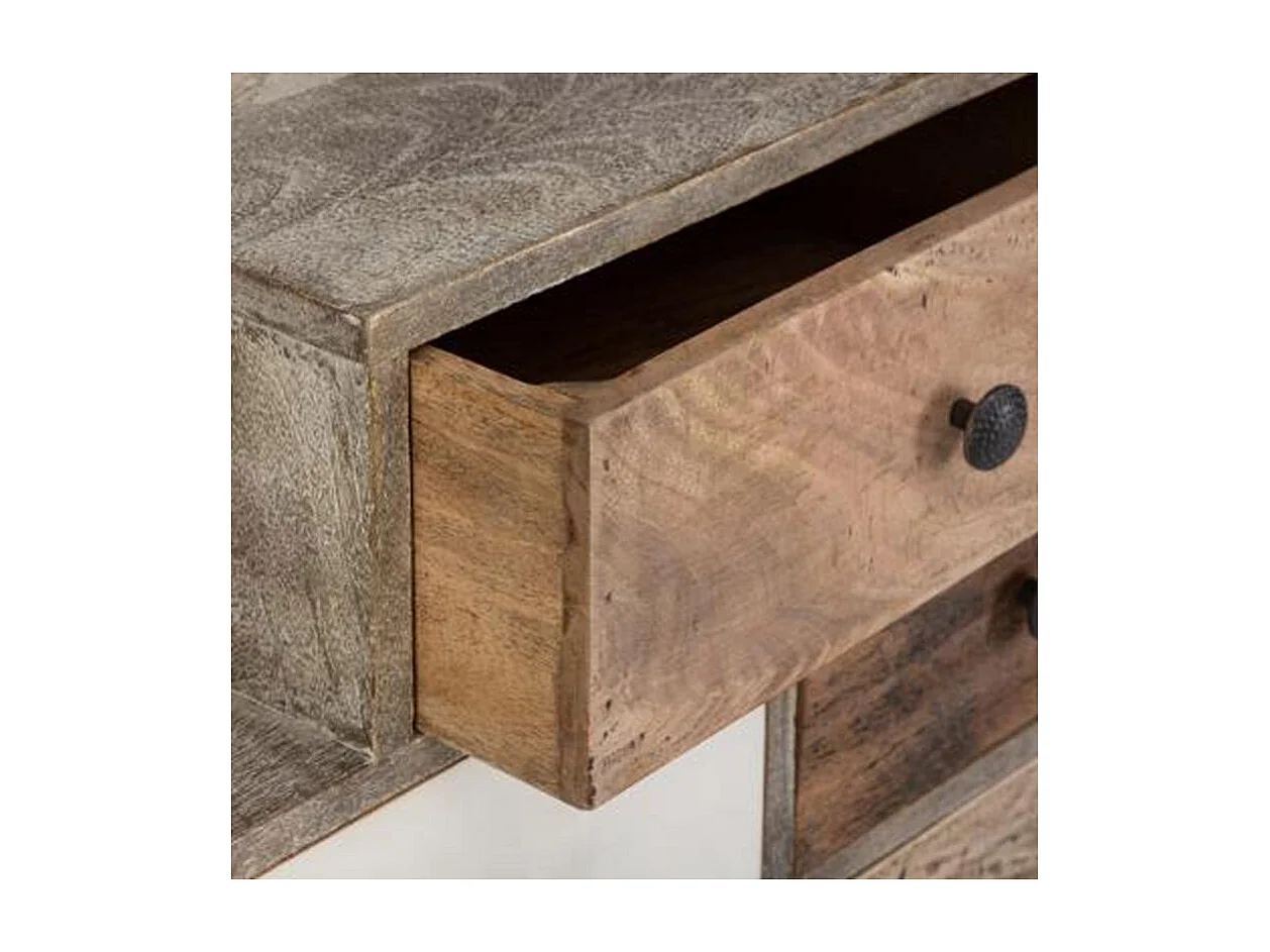 Commode Design 8 Tiroirs  "Koval" 107cm Naturel