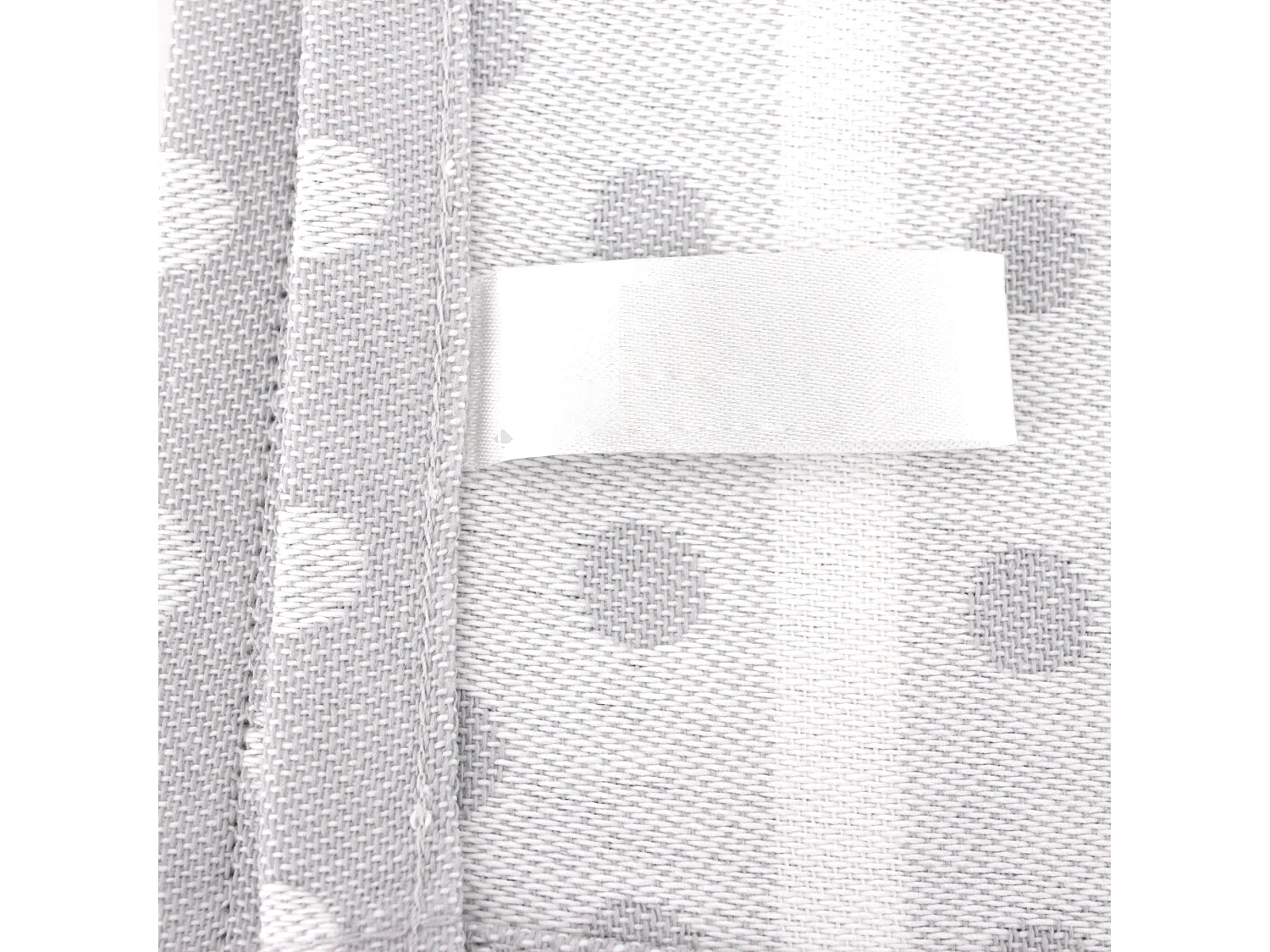 Lot de 2 torchons de cuisine toile 50x70 cm DOTS gris